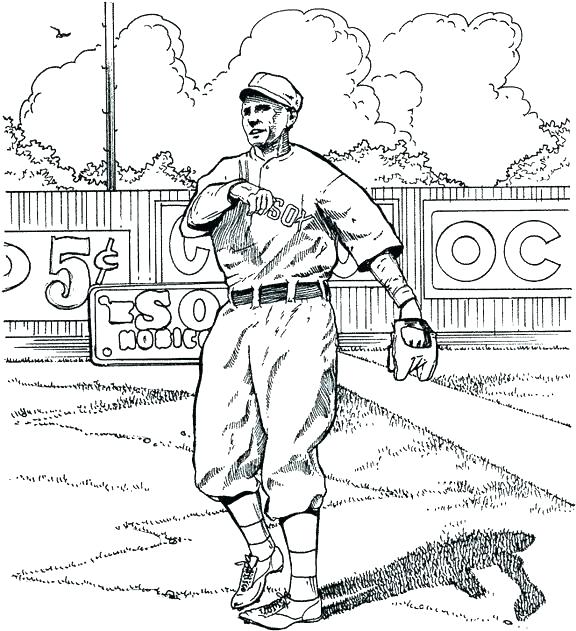 576x631 Baseball Baseball Free Baseball Coloring Pages Baseball Mascot