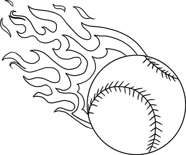 600x501 Softball Coloring Page Elegant Printable Baseball Coloring Pages