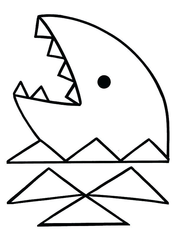 607x800 Basic Coloring Pages Coloring Pages Shapes Shape Coloring Sheets