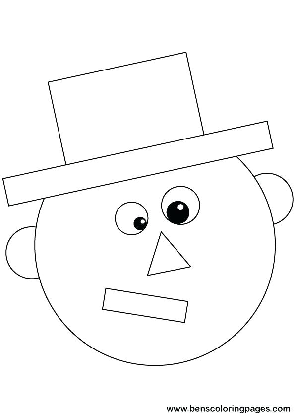 595x842 Shape Color Pages Basic Shapes Coloring Pages Simple Shape
