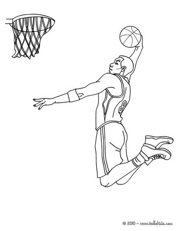 364x470 Basketball Player Coloring Page Basketball Coloring Pages Coloring