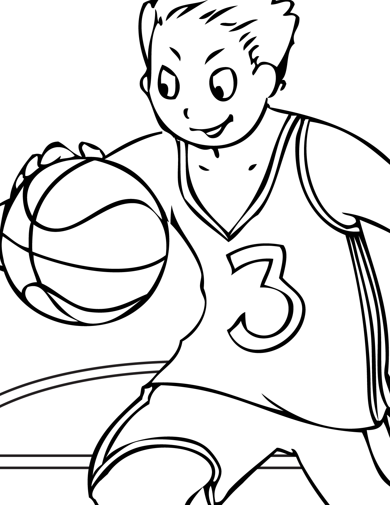 1275x1650 Sports Coloring Pages