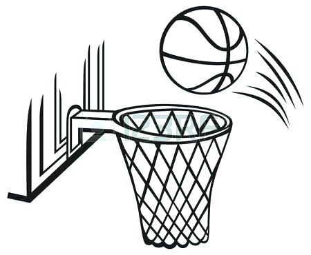 450x370 Basketball Court Coloring Page Basketball Court Coloring Page