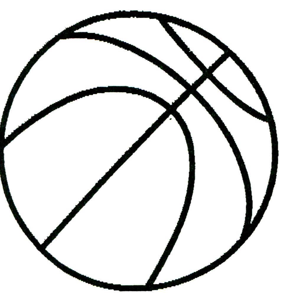 975x996 Best Printable Basketball Drawing Fun Cricut Template For Court