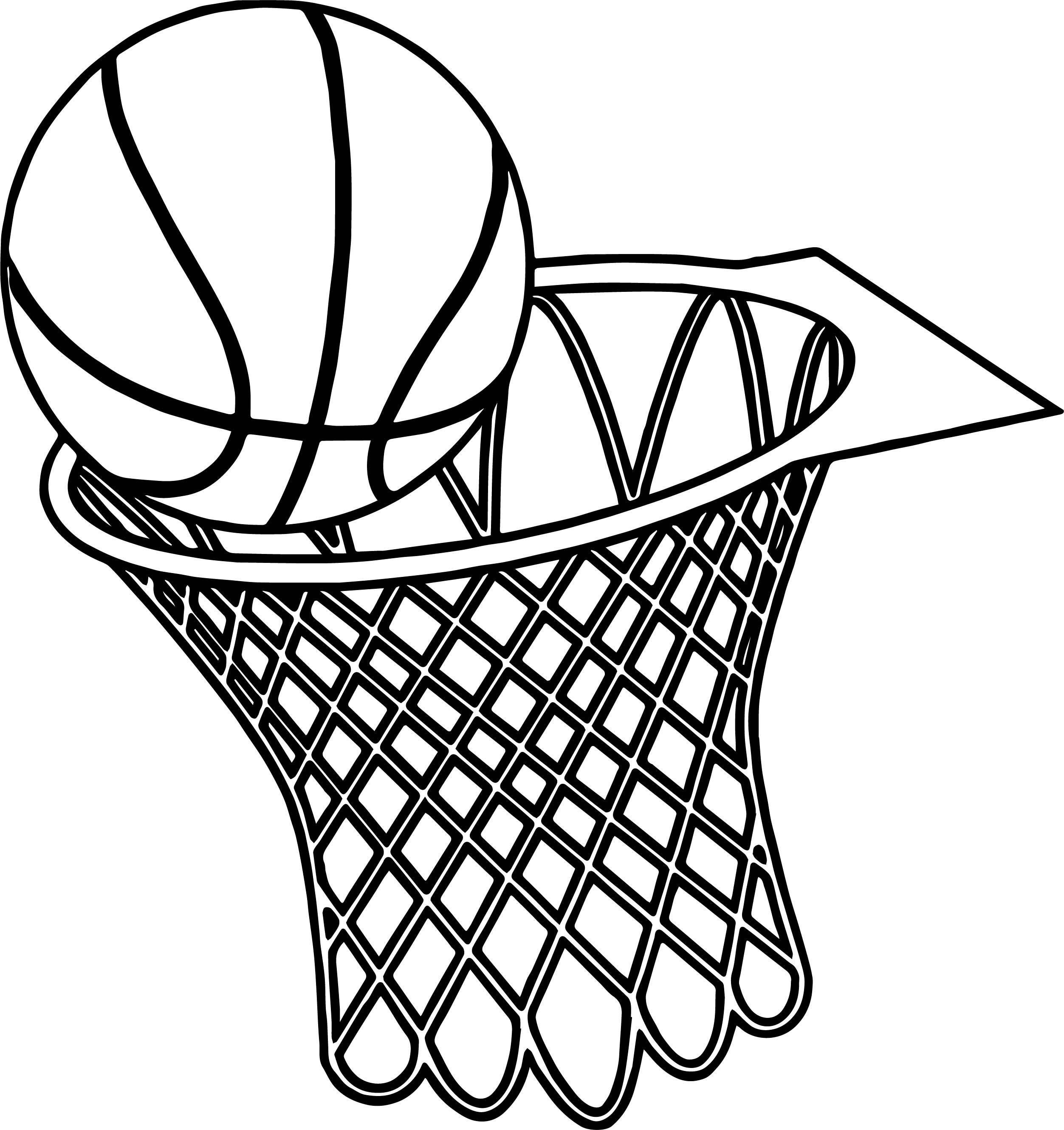 2505x2660 Basketball Hoop Coloring Sheet Coloring Sheets