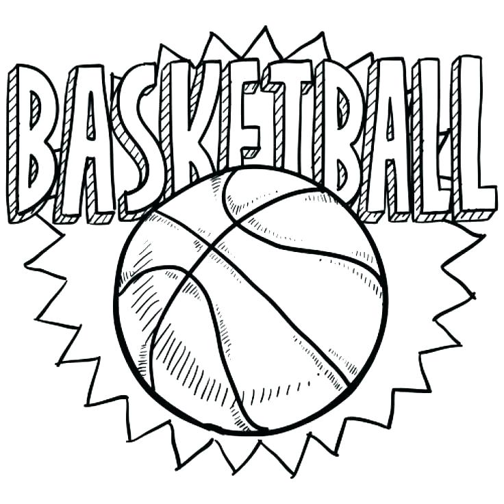736x736 Basketball Net Coloring Page Basketball Net Basketball Backboard