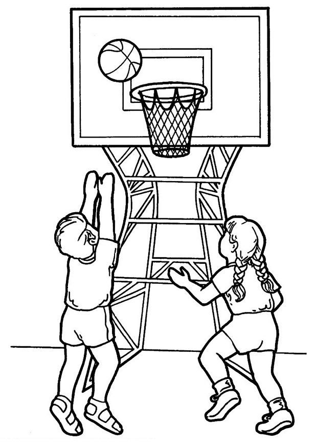 618x874 Coloriage Jeux Olympique Basket 02.jpg Lieux Visiter