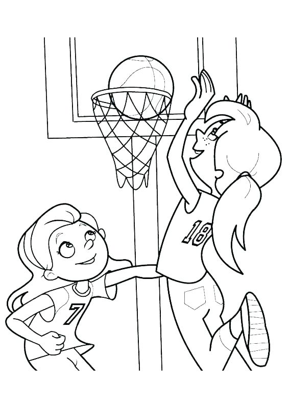 566x800 Basketball Team Coloring Pages Coloring Sheets Coloring Book