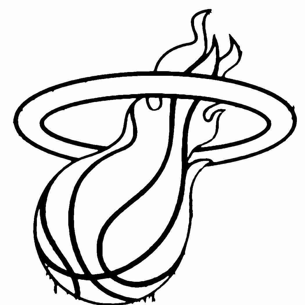 1050x1050 Basketball Team Logo Coloring Pages Page Lively Nba Logos Olegratiy