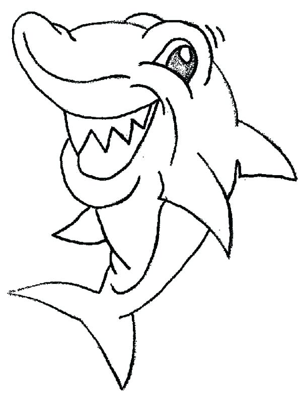 600x785 Coloring Pages Shark Everychat.co