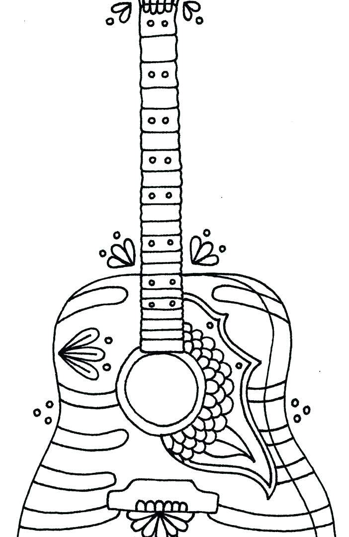 702x1080 Guitar Coloring Pages Guitar Coloring Pages Guitar Coloring Page