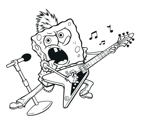 465x389 Guitar Coloring Pages Guitar G Page Electric Bass Colouring Pages