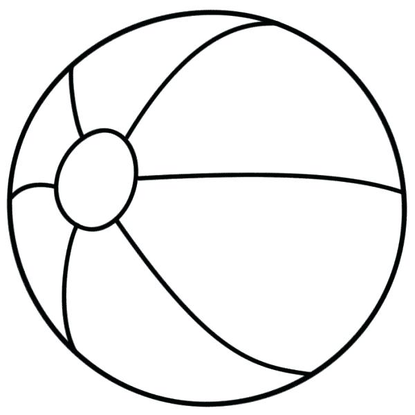 600x600 Ball Coloring Page Baseball Bat And Ball Large Beach Ball Coloring