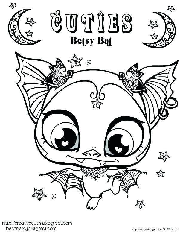 612x792 Bats Coloring