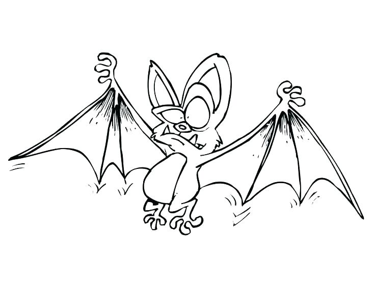 736x568 Halloween Bat Coloring Pages Cliptext.co