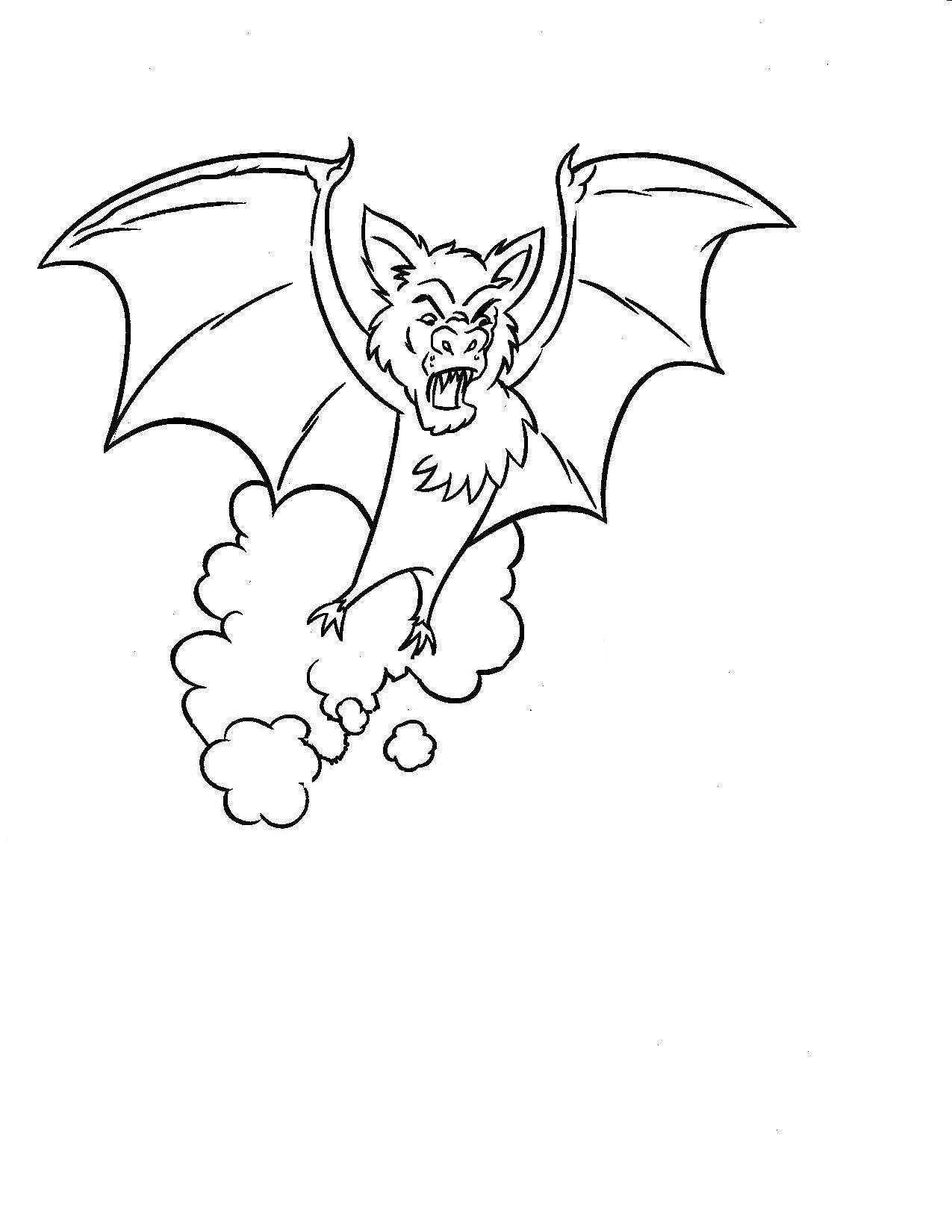 1275x1650 Halloween Bat Coloring Pages Free 5094 Celebrations Coloring