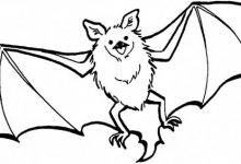 220x150 Tremendous Bat Coloring Pages Preschool To Print Printable