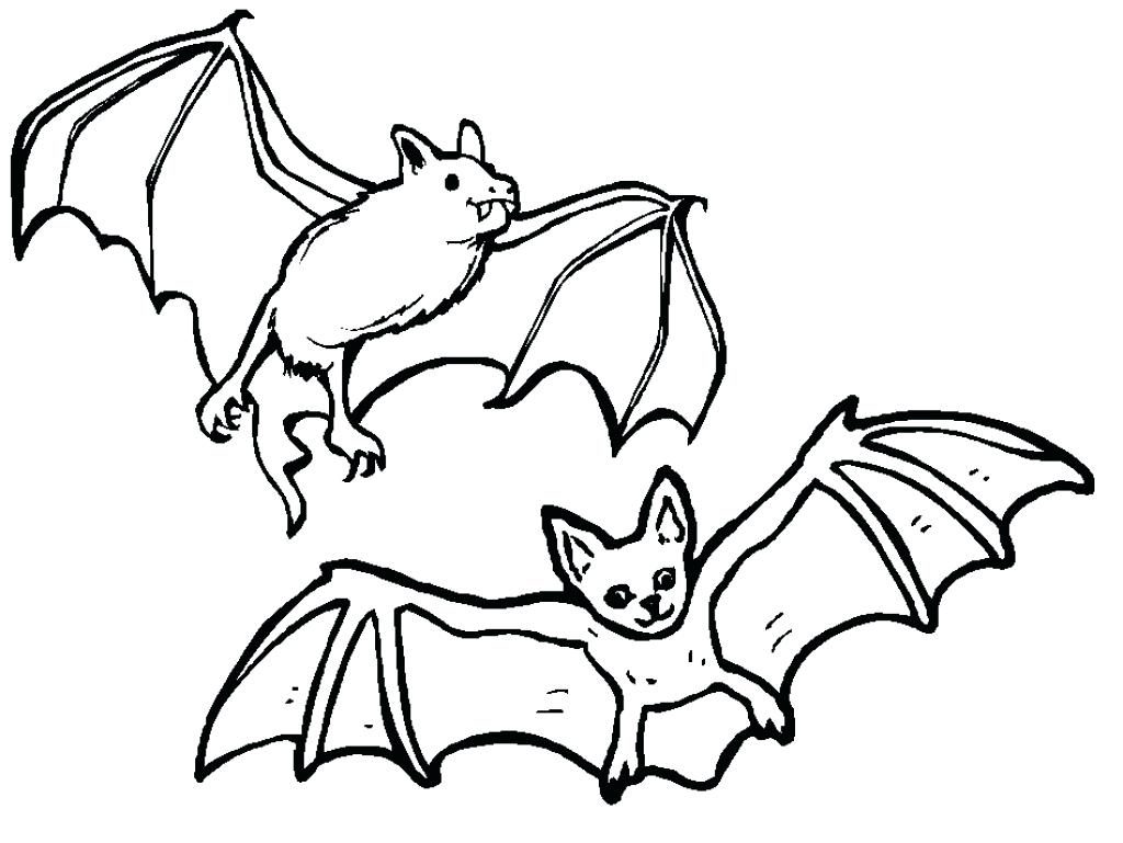 1024x769 Coloring Pages ~ Bat Coloring Page Free Printable Pages For Kids