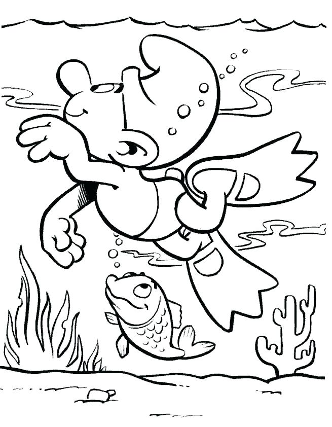 655x842 Swimming Coloring Pages Swimming Coloring Pages 5 Bathing Suit