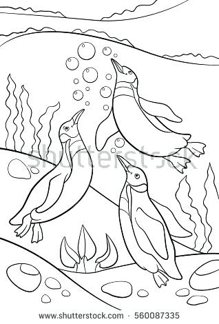 318x470 Swim Coloring Pages