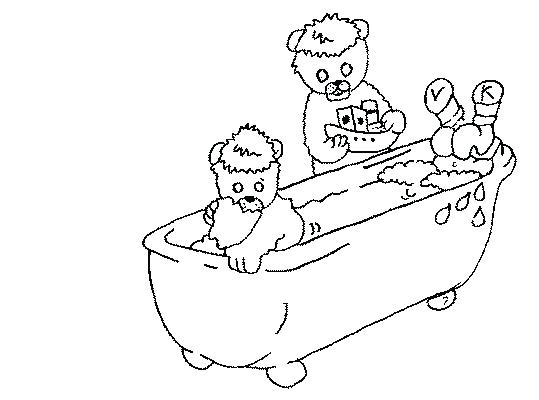539x400 Bath Coloring Bathtub Coloring Pages