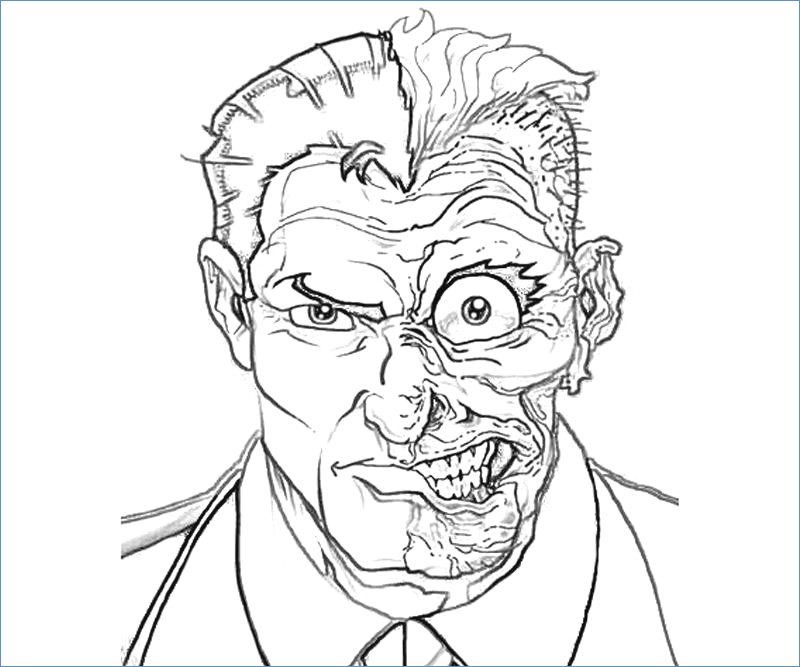 800x667 Catwoman Mask Coloring Page