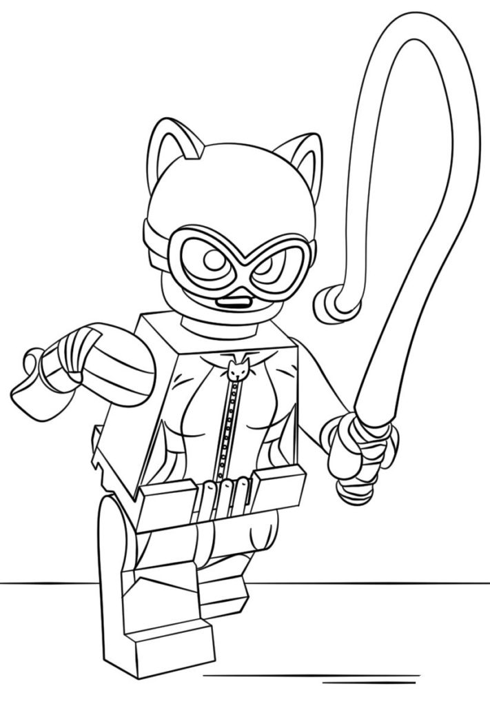 711x1024 Catwomen Coloring Pages Get Bubbles