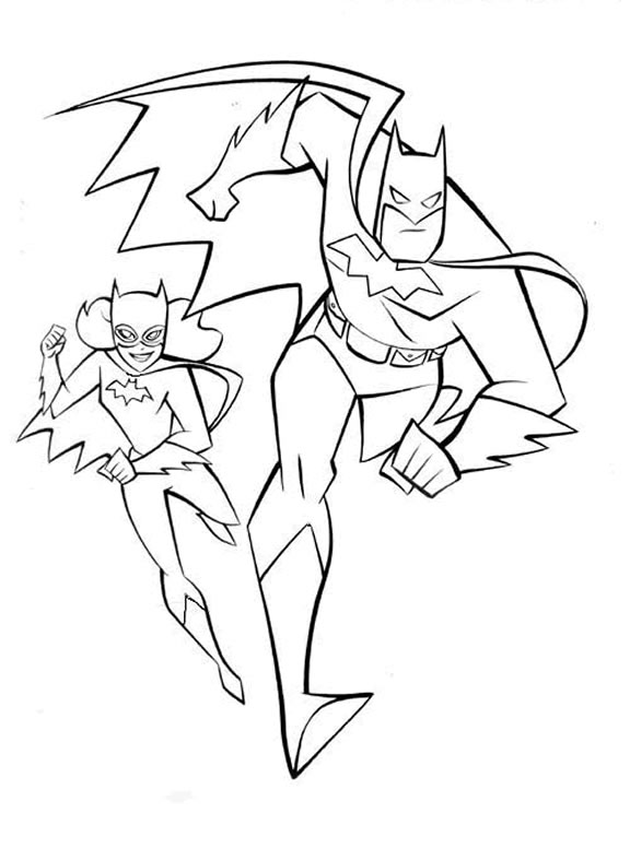 576x787 Coloring Page Catwoman Batman
