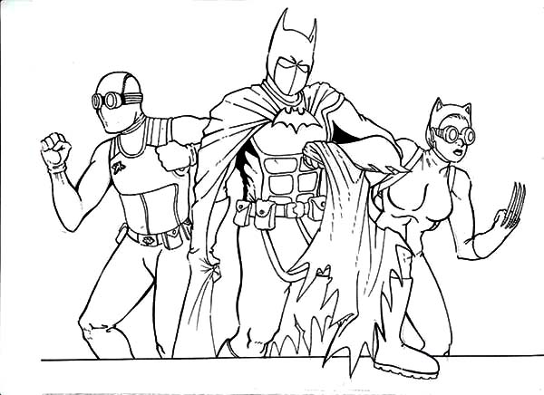 600x436 Batman And Catwoman Coloring Pages Best Place To Color