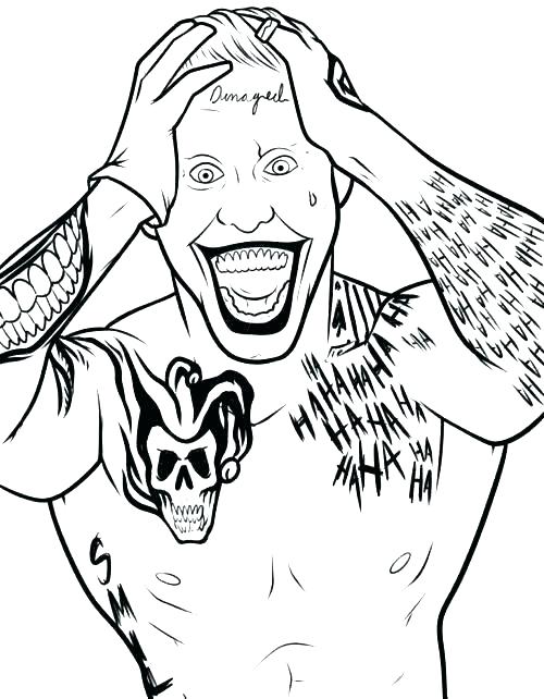 500x642 Coloring Pages Of Batman Coloring Pages Of Batman Batman Joker