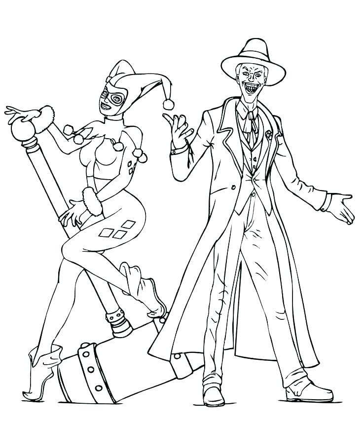736x853 Joker Coloring Pages Why So Serious Joker Coloring Page Joker