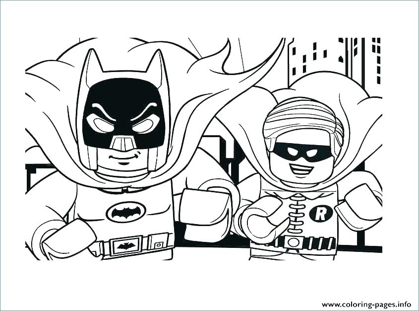845x626 Batman Robin Coloring Pages For Kids Best Of Batman Color Pages