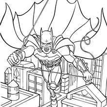 Batman And Spiderman Coloring Pages