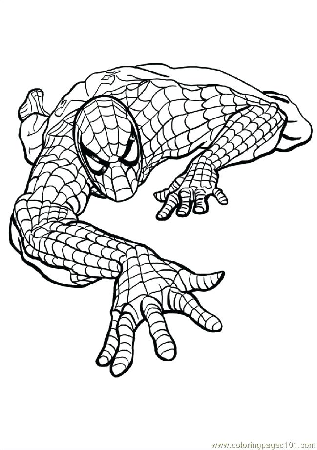 649x919 Spiderman Coloring Pages Free Printable Coloring Page Coloring