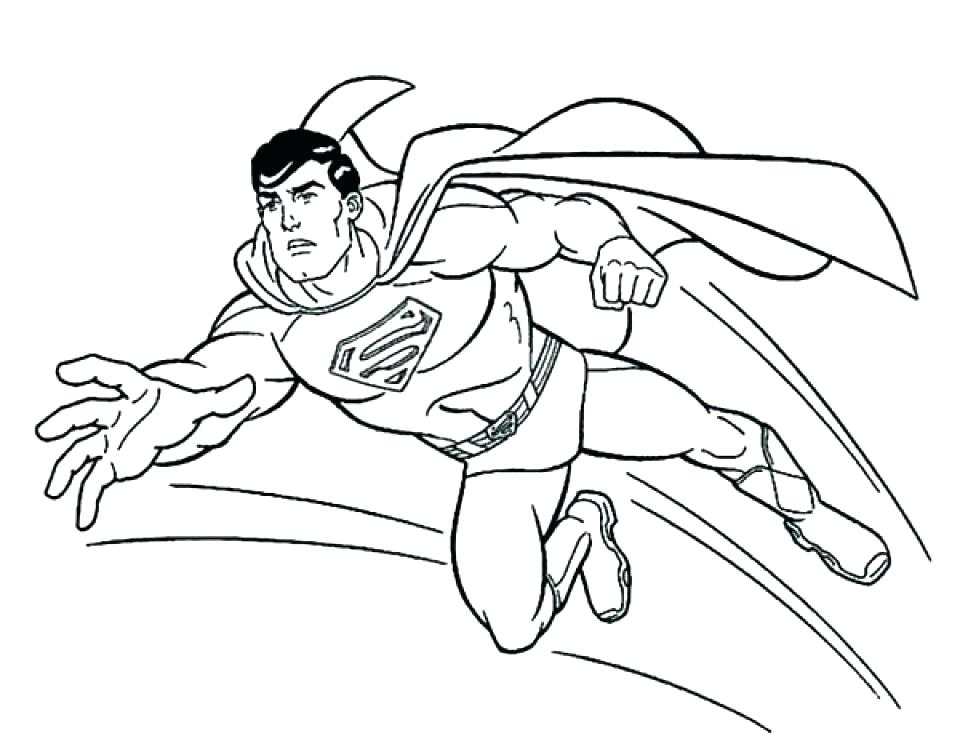 960x736 Batman And Superman Coloring Pages Superman Logo Coloring Pages