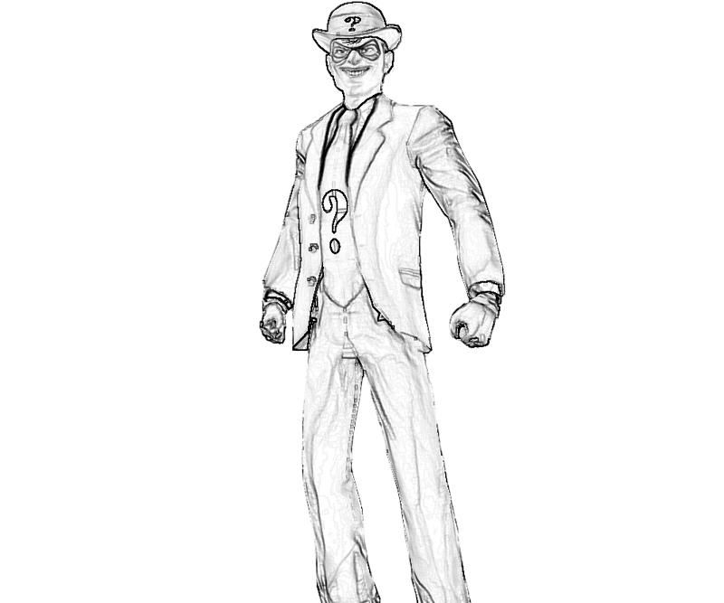 Batman Arkham City Coloring Pages