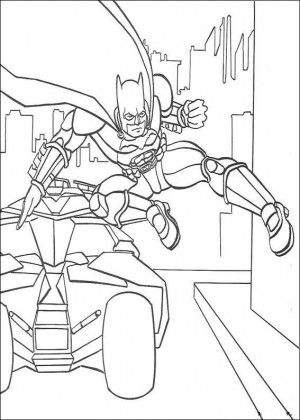 300x420 32 Best Batman Coloring Book Images On Coloring Books