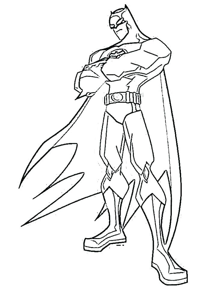 688x960 Printable Batman Coloring Pages Dc Superhero Coloring Pages Free