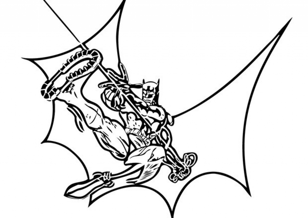 1024x725 Batman Coloring Pages 69 Free Superheroes Coloring Sheets