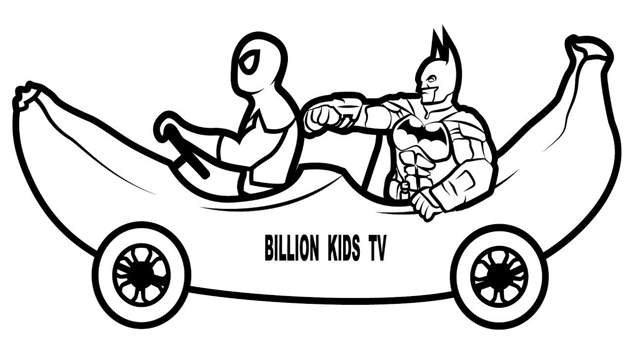 1280x720 Batman Cars Coloring Pages Copy Car