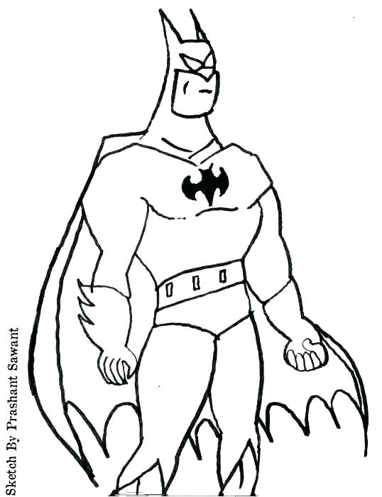 538x700 Batman Cartoon Pictures Color Cartoons Coloring Pages Batman