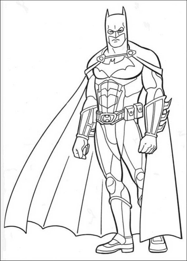600x839 Batman Dark Knight Rises Coloring Pages