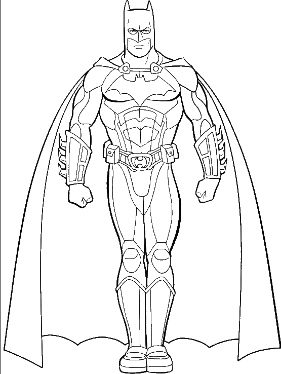 555x738 Pictures Of Batman Coloring For Kids
