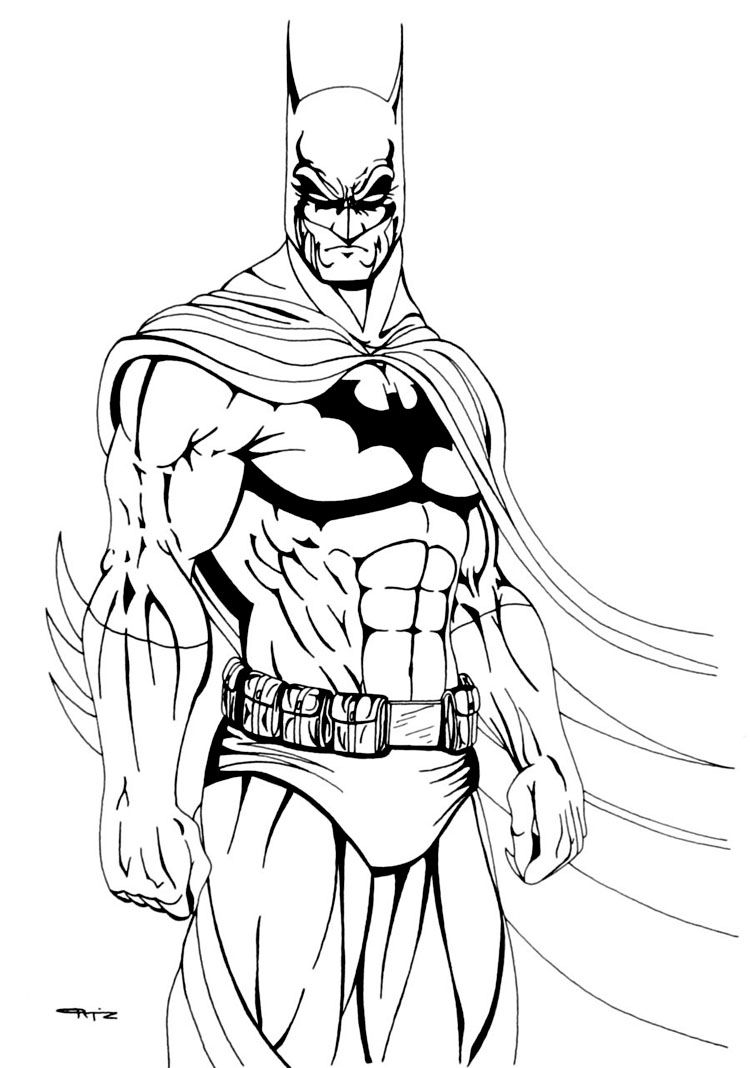 750x1068 Batman Coloring Pages Batman