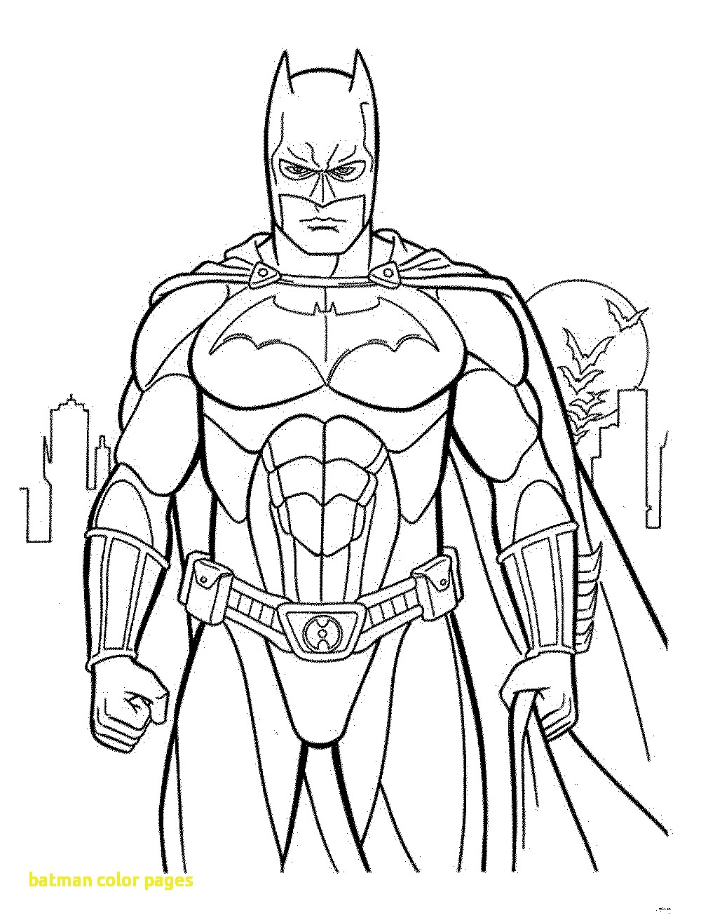 1000x1312 Batman Color Pages