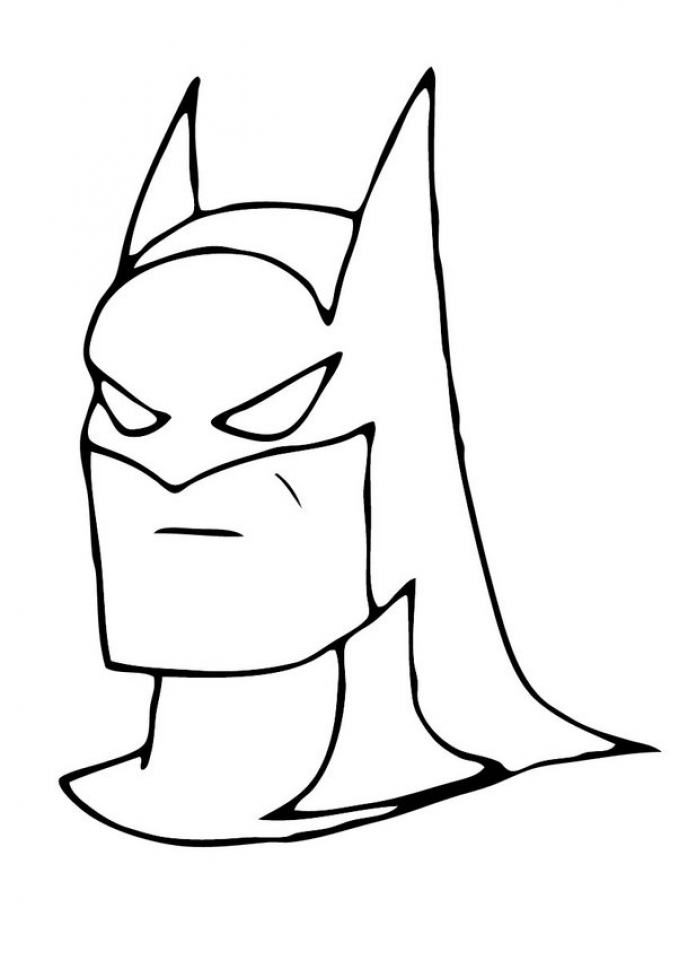 679x960 Batman Coloring Pages To Print Free. Interesting Batman Coloring