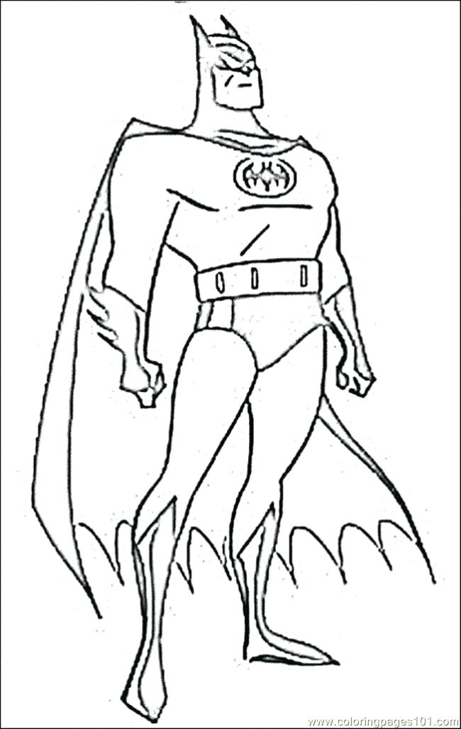650x1026 Batman Coloring Pages