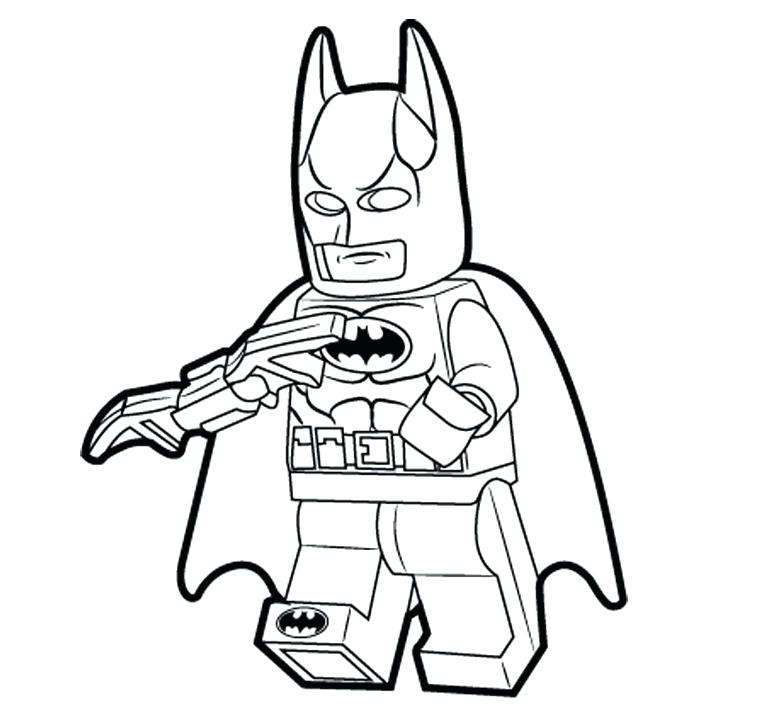 761x715 Lego Coloring Page Marvel With Coloring Pages Lego City Police