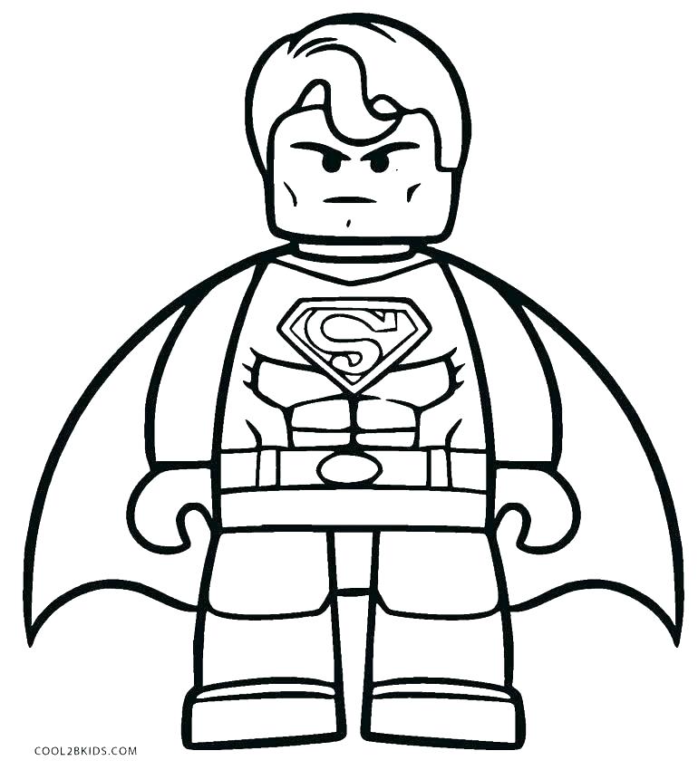 770x850 Lego Batman Coloring Pages