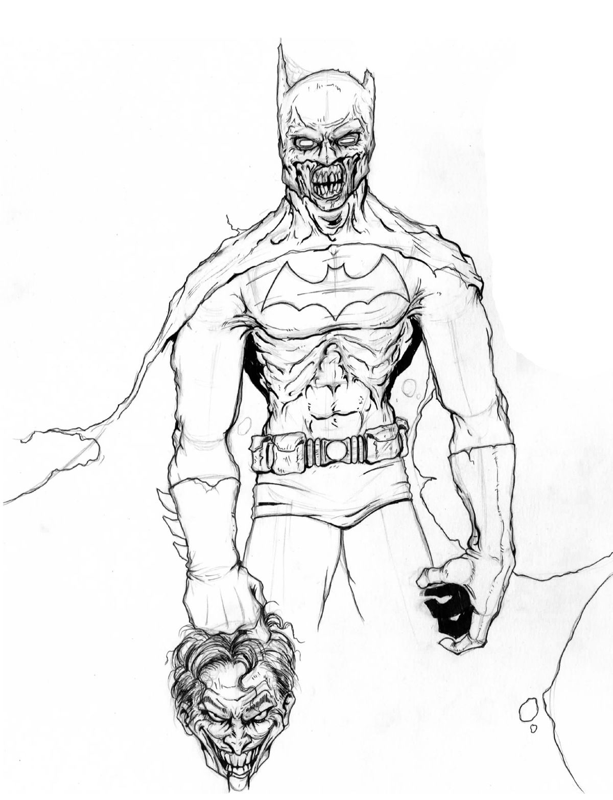 1200x1564 Zombie Batman Zombies